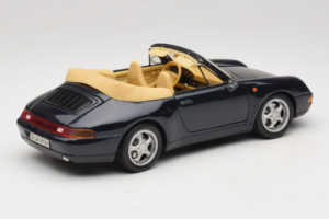 Porsche 911 993 Kabrió Sötétkék Tchibo 1:18 46619 Fém – 3. kép a 8-ből