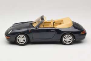 Porsche 911 993 Kabrió Sötétkék Tchibo 1:18 46619 Fém – 4. kép a 8-ből