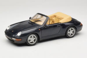 Porsche 911 993 Kabrió Sötétkék Tchibo 1:18 46619 Fém