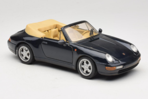 Porsche 911 993 Kabrió Sötétkék Tchibo 1:18 46619 Fém – 6. kép a 8-ből