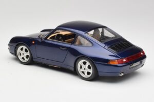 Porsche 911 993 Carrera Cup Kék Braccio & Gotz 1993 Bburago 1:18 3060-M1 Fém – 7. kép a 8-ből