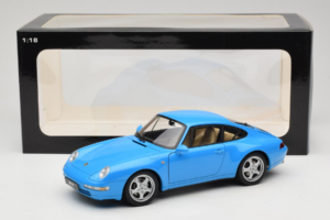 Porsche 911 993 Carrera Blue Metallic AUTOart 1:18 78133 Fém – 8. kép a 8-ből