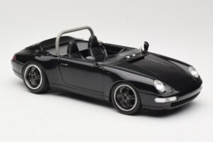 Porsche 911 993 Carrera Kabrió Fekete Bburago 1:18 3090-M1 Fém – 6. kép a 8-ből