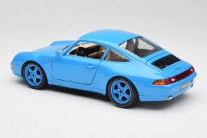 Porsche 911 993 Carrera Kék Bburago 1:18 3060 Fém – 7. kép a 8-ből