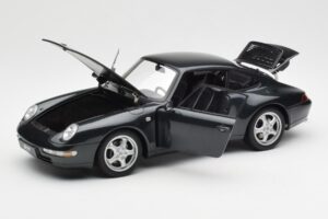 Porsche 911 993 Carrera Zöld Metál AUTOart 1:18 78134 Fém – 2. kép a 8-ből