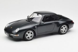 Porsche 911 993 Carrera Zöld Metál AUTOart 1:18 78134 Fém