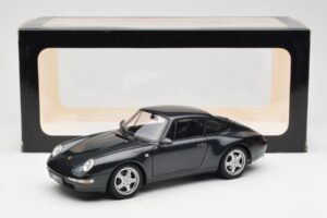 Porsche 911 993 Carrera Zöld Metál AUTOart 1:18 78134 Fém – 8. kép a 8-ből