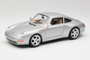 Porsche 911 993 Carrera Ezüst Bburago 1:18 3050-M1 Fém