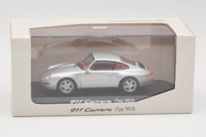 Porsche 911 993 Carrera Ezüst Minichamps 1:43 WAP02003597 Fém – 4. kép a 4-ből