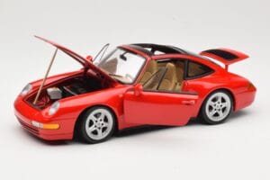 Porsche 911 993 Carrera Targa Piros UT Models 1:18 27821 Fém – 2. kép a 8-ből