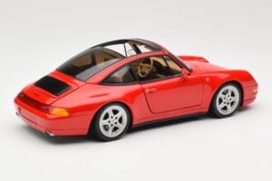 Porsche 911 993 Carrera Targa Piros UT Models 1:18 27821 Fém – 3. kép a 8-ből