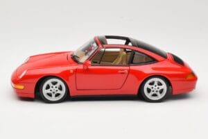 Porsche 911 993 Carrera Targa Piros UT Models 1:18 27821 Fém – 4. kép a 8-ből