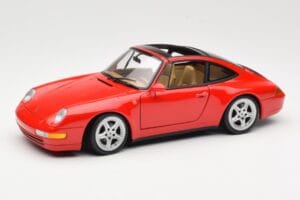 Porsche 911 993 Carrera Targa Piros UT Models 1:18 27821 Fém