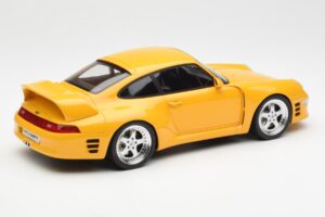 RUF CTR2 993 Sport Sárga GT Spirit 1:18 GT141 Gyanta – 2. kép a 6-ből