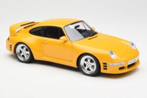 RUF CTR2 993 Sport Sárga GT Spirit 1:18 GT141 Gyanta – 4. kép a 6-ből