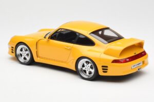 RUF CTR2 993 Sport Sárga GT Spirit 1:18 GT141 Gyanta – 5. kép a 6-ből