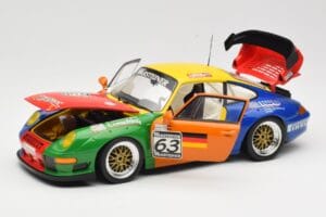 Porsche 911 993 GT2 #63 H. Muller / T. Trunk IMSA 1998 UT Models 1:18 39812 Fém – 2. kép a 8-ből