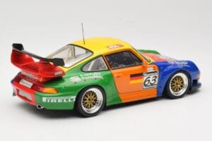 Porsche 911 993 GT2 #63 H. Muller / T. Trunk IMSA 1998 UT Models 1:18 39812 Fém – 3. kép a 8-ből