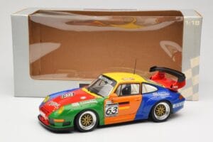 Porsche 911 993 GT2 #63 H. Muller / T. Trunk IMSA 1998 UT Models 1:18 39812 Fém – 8. kép a 8-ből