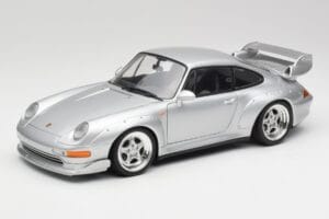 Porsche 911 993 GT2 Arctic Ezüst Metál UT Models 1:18 27831 Fém
