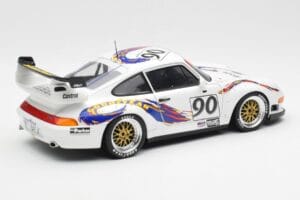 Porsche 911 993 GT2 #90 Vert / Franco / K. Koen Daytona 24 Hours 1998 UT Models 1:18 39813 Fém – 3. kép a 8-ből