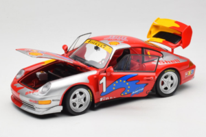 Porsche 911 993 GT2 RS #1 VIP Car Porsche Cup Germany 1995 UT Models 1:18 39514 Fém – 2. kép a 8-ből
