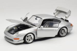 Porsche 911 993 GT2 Street Ezüst UT Models 1:18 180065000 Fém – 2. kép a 8-ből