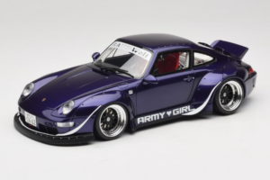 Porsche 911 993 RWB Army Girl Lila GT Spirit 1:18 GT562 Gyanta