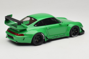 Porsche 911 993 RWB Zöld GT Spirit 1:18 GT074 Gyanta – 2. kép a 6-ből
