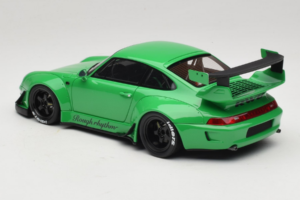Porsche 911 993 RWB Zöld GT Spirit 1:18 GT074 Gyanta – 5. kép a 6-ből