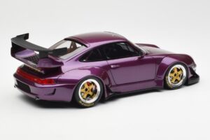 Porsche 911 993 RWB Lila GT Spirit 1:18 GT727 Gyanta – 2. kép a 6-ből