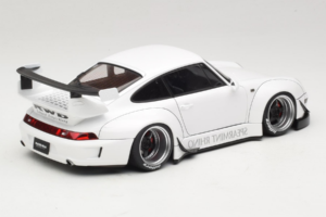 Porsche 911 993 RWB Fehér Gun Grey Wheels AUTOart 1:18 78150 Kompozit – 3. kép a 8-ből