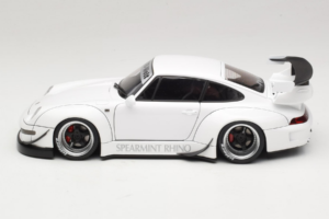 Porsche 911 993 RWB Fehér Gun Grey Wheels AUTOart 1:18 78150 Kompozit – 4. kép a 8-ből
