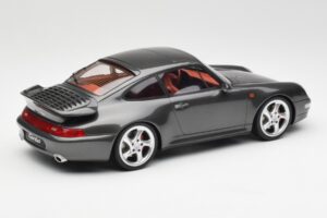 Porsche 911 993 Turbo Szürke GT Spirit 1:18 GT051 Gyanta – 2. kép a 6-ből