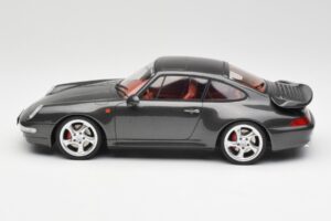 Porsche 911 993 Turbo Szürke GT Spirit 1:18 GT051 Gyanta – 3. kép a 6-ből