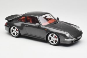 Porsche 911 993 Turbo Szürke GT Spirit 1:18 GT051 Gyanta – 4. kép a 6-ből