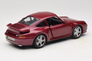 Porsche 911 993 Turbo Piros Anson 1:18 30320-W Fém – 3. kép a 8-ből