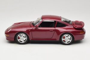 Porsche 911 993 Turbo Piros Anson 1:18 30320-W Fém – 4. kép a 8-ből