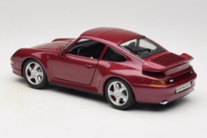 Porsche 911 993 Turbo Piros Anson 1:18 30320-W Fém – 7. kép a 8-ből