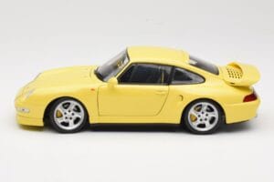 Porsche 911 993 Turbo S Sárga UT Models 1:18 27836 Fém – 4. kép a 8-ből