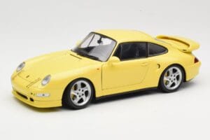Porsche 911 993 Turbo S Sárga UT Models 1:18 27836 Fém