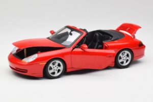 Porsche 911 996 Kabrió Piros Gate 1:18 1051 Fém – 2. kép a 8-ből
