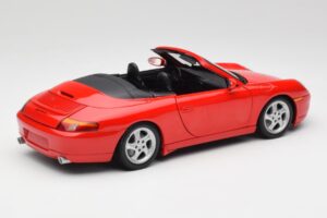 Porsche 911 996 Kabrió Piros Gate 1:18 1051 Fém – 3. kép a 8-ből