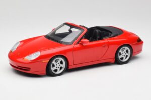 Porsche 911 996 Kabrió Piros Gate 1:18 1051 Fém