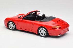 Porsche 911 996 Kabrió Piros Gate 1:18 1051 Fém – 7. kép a 8-ből
