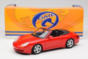 Porsche 911 996 Kabrió Piros Gate 1:18 1051 Fém – 8. kép a 8-ből