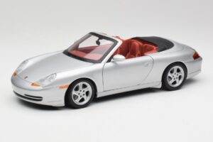 Porsche 911 996 Kabrió Ezüst Gate 1:18 1052 Fém