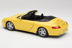 Porsche 911 996 Kabrió Speed Sárga UT Models 1:18 27906 Fém – 7. kép a 8-ből