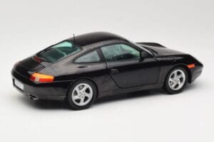 Porsche 911 996 Carrera Fekete Sun Star 1:18 1202 Fém – 3. kép a 8-ből