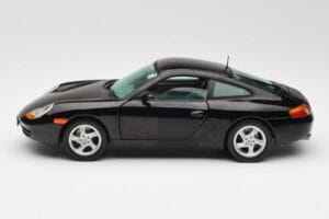 Porsche 911 996 Carrera Fekete Sun Star 1:18 1202 Fém – 4. kép a 8-ből